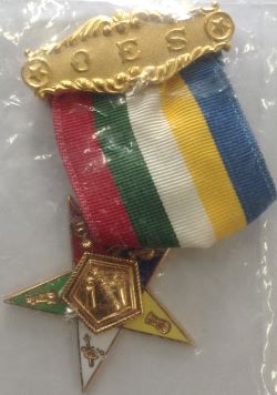 OES Conductress Jewel with Top Bar