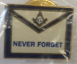 Lapel Pin-Never Forget Apron