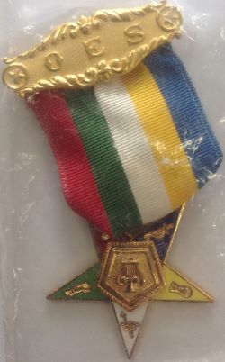 OES Organist Jewel with Top Bar