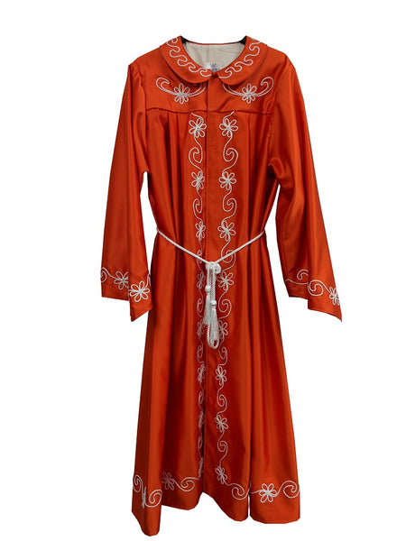 One Piece Robe - Red & Gold