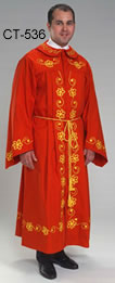 One Piece Robe - Red & Gold – New London Regalia