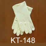 Buff Color Gloves Buff Cotton Gloves with rubber dot palms – New London Regalia