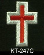 Embroidered Passion Cross