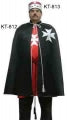 Order of Malta Red Satin Mantle Cap